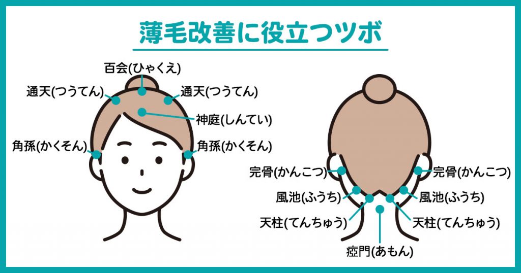 薄毛改善マッサージ